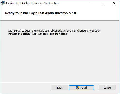 Firmware/Driver USB Audio Driver V5.57.0_Support_Cayin